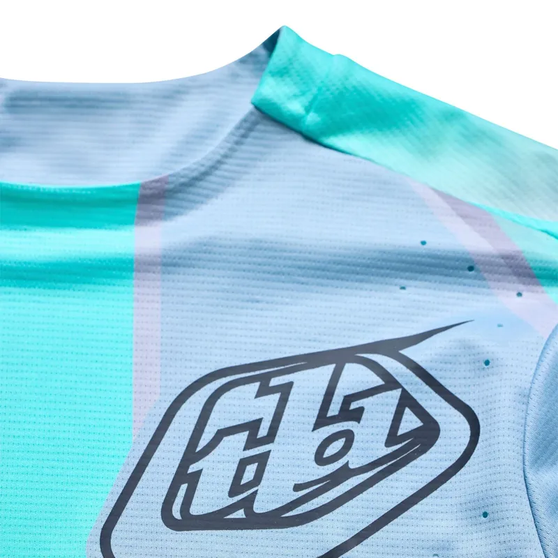 Troy Lee Designs Sprint Pro LS Jersey Lowrider in Real Teal-3