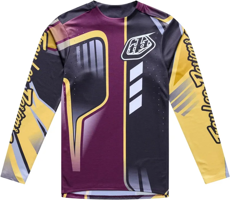 Troy Lee Designs Sprint Pro LS Jersey Lowrider in Sangria