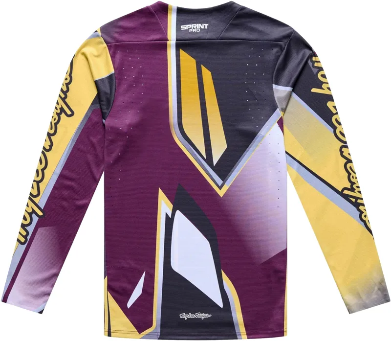 Troy Lee Designs Sprint Pro LS Jersey Lowrider in Sangria-1