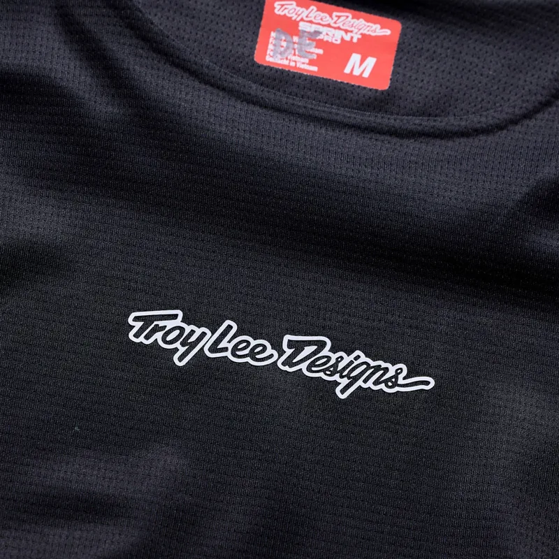 Troy Lee Designs Sprint Pro LS Jersey Mono in Black-2