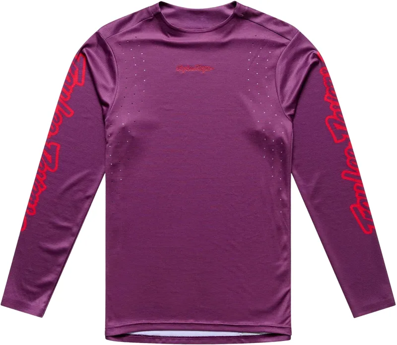 Troy Lee Designs Sprint Pro LS Jersey Mono in Sangria