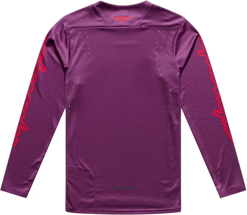 Troy Lee Designs Sprint Pro LS Jersey Mono in Sangria-1