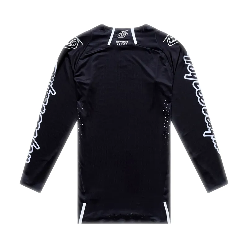 Troy Lee Designs Sprint Ultra Long Sleeve Jersey Mono in Black-1