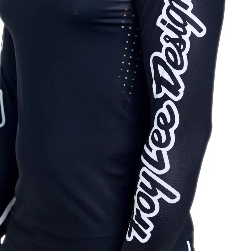 Troy Lee Designs Sprint Ultra Long Sleeve Jersey Mono in Black-7