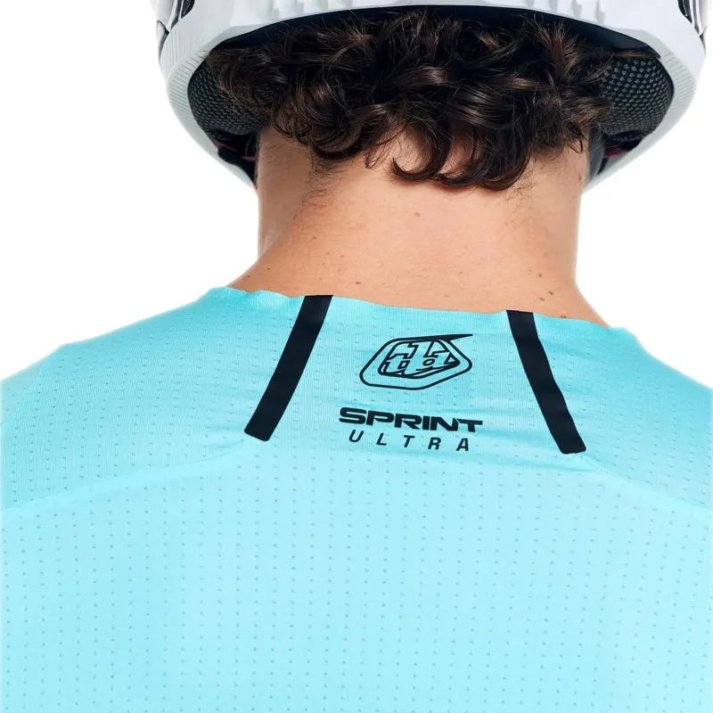 Troy Lee Designs Sprint Ultra Long Sleeve Jersey Mono in Real Teal-7