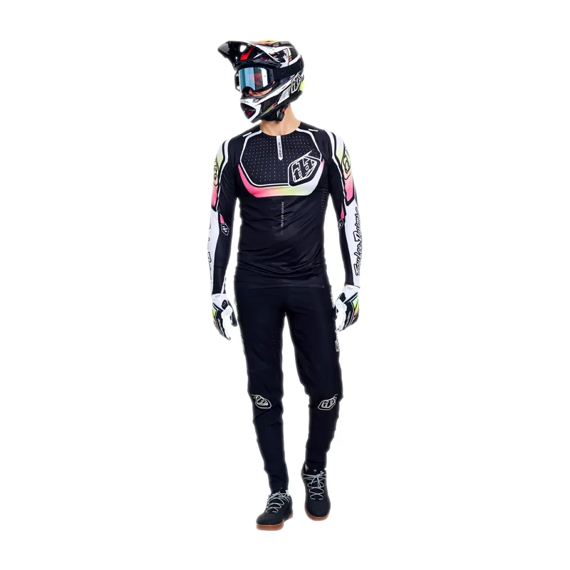 Troy Lee Designs Sprint Ultra Long Sleeve Jersey Proton in Black-10