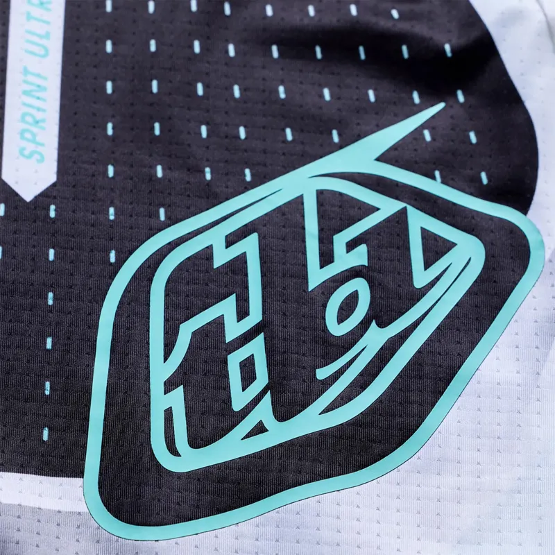 Troy Lee Designs Sprint Ultra Long Sleeve Jersey Proton in White-3