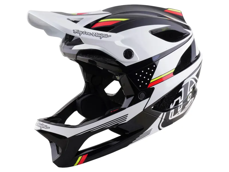 Troy Lee Designs Stage 2 Helmet in Proton White