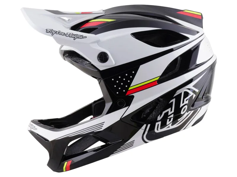 Troy Lee Designs Stage 2 Helmet in Proton White-1