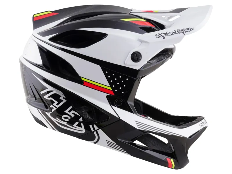 Troy Lee Designs Stage 2 Helmet in Proton White-5