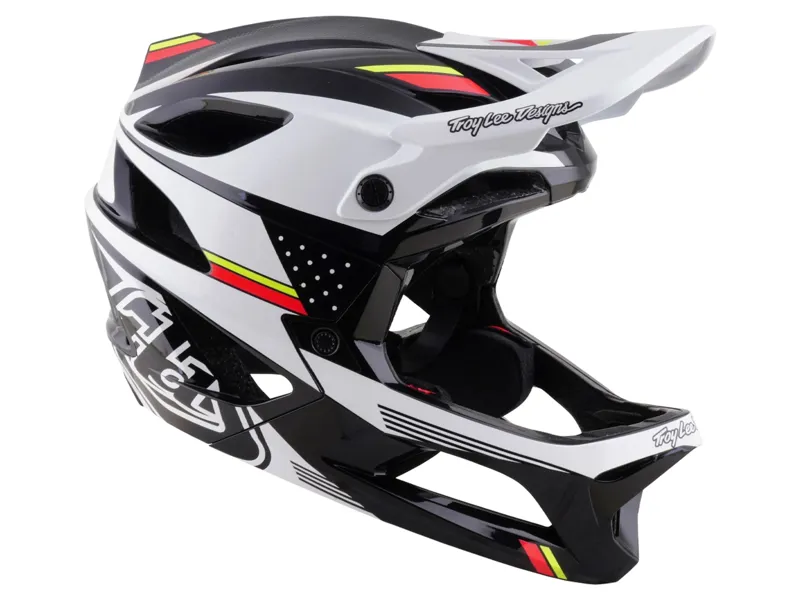 Troy Lee Designs Stage 2 Helmet in Proton White-6