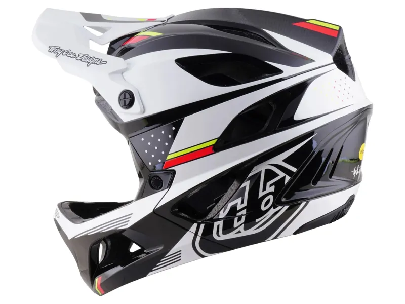 Troy Lee Designs Stage 2 Helmet in Proton White-2