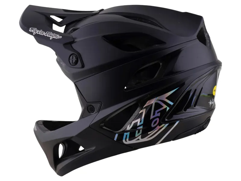 Troy Lee Designs Stage 2 Helmet in Stealth Black-4
