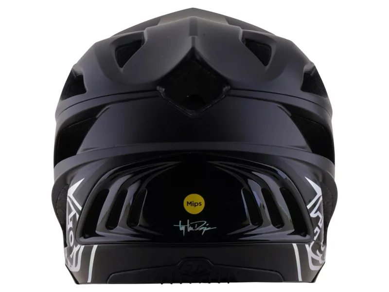 Troy Lee Designs Stage 2 Helmet in Stealth Black-6