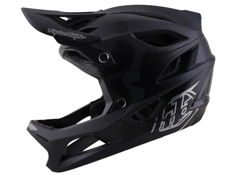 Troy Lee Designs Stage 2 Split Helmet in Black Camo-1