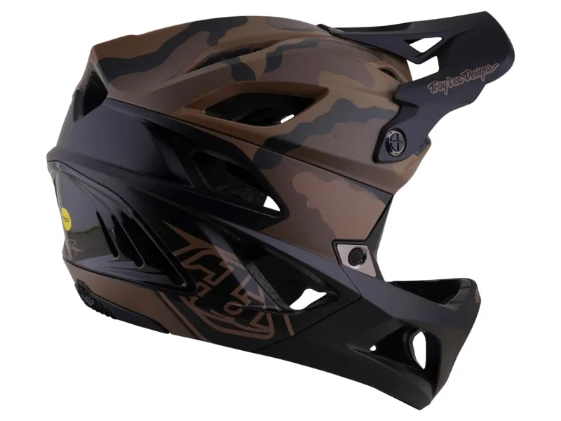 Troy Lee Designs Stage 2 Split Helmet in Sienna Camo-4