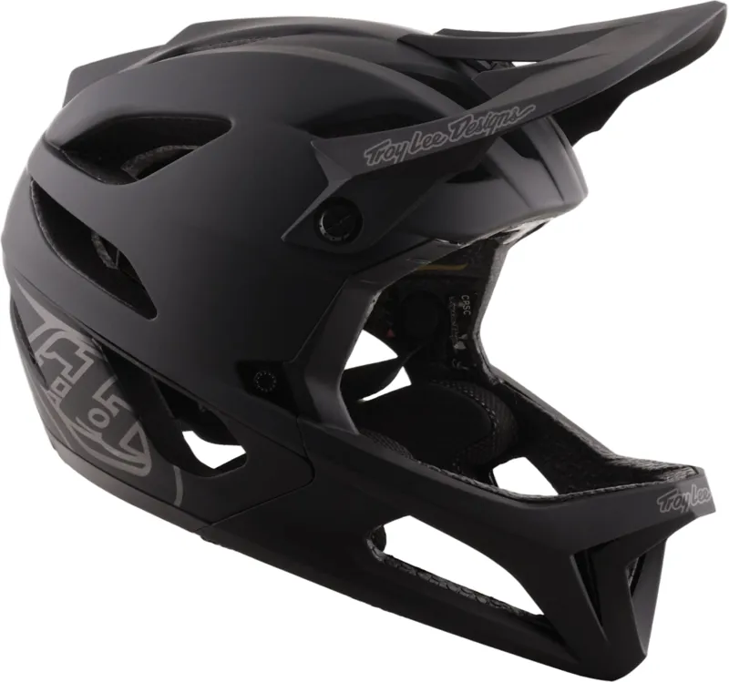 Troy Lee Designs Stage MIPS Helmet in Drone Black