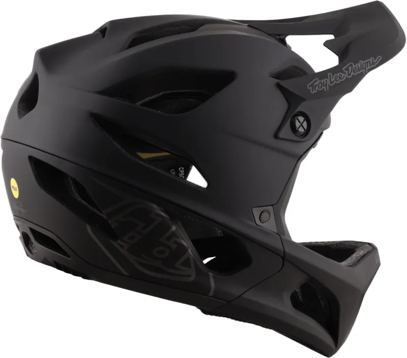Troy Lee Designs Stage MIPS Helmet in Drone Black-7