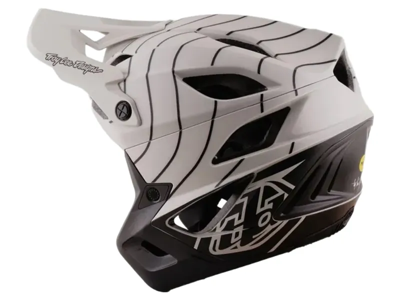 Troy Lee Designs Stage Stunt Airwaves Helmet in Pumice-1