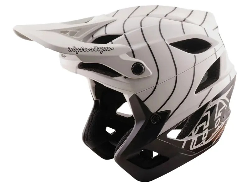 Troy Lee Designs Stage Stunt Airwaves Helmet in Pumice