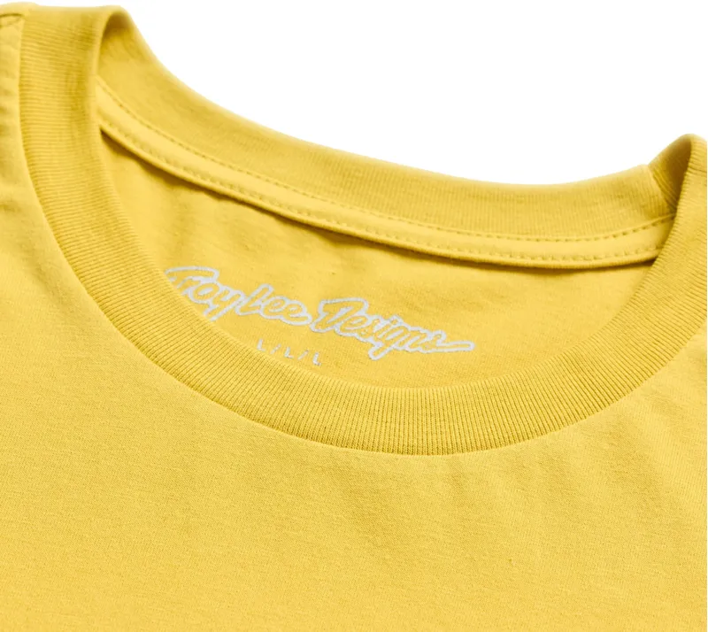 Troy Lee Designs Stripe Short Sleeve Tee in Yellow-2