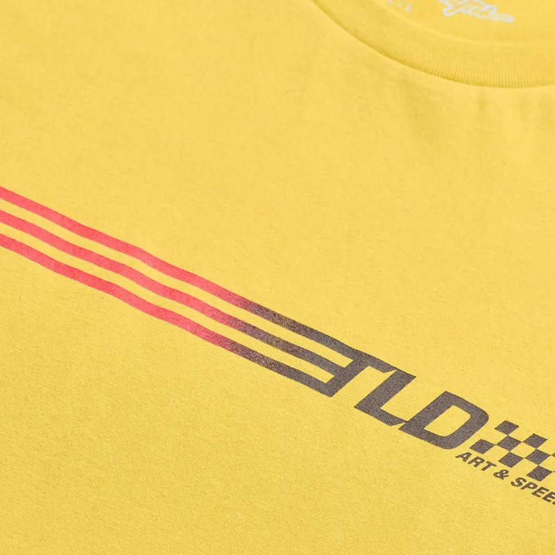 Troy Lee Designs Stripe Short Sleeve Tee in Yellow-3