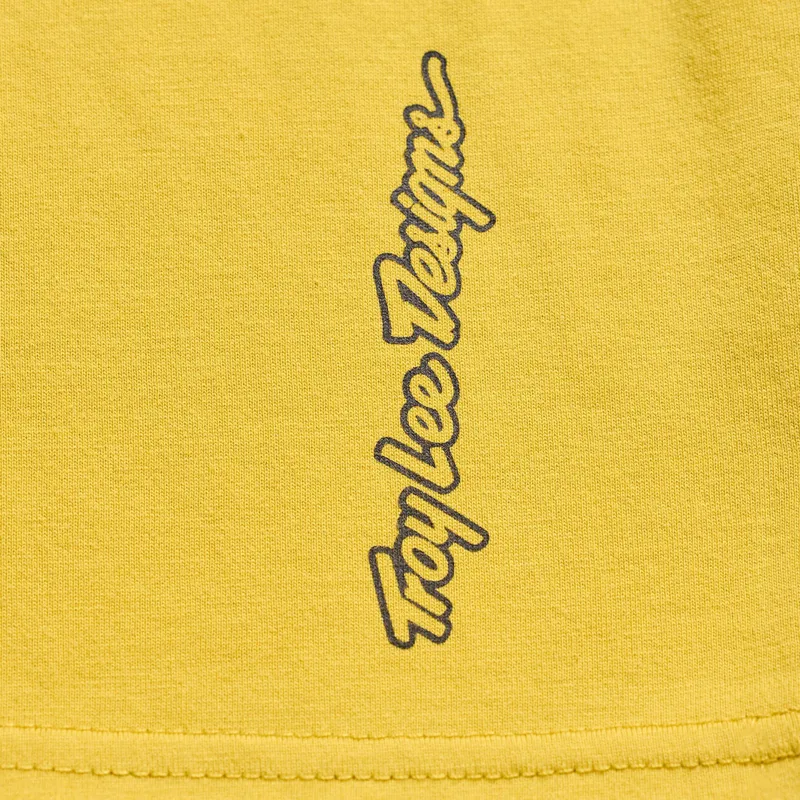 Troy Lee Designs Stripe Short Sleeve Tee in Yellow-5