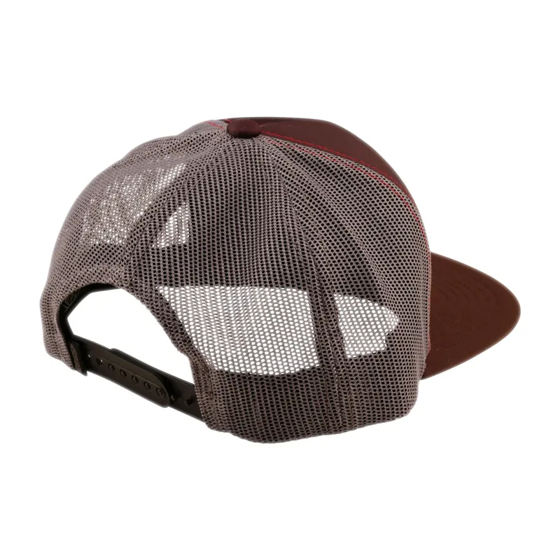 Troy Lee Designs Trucker Snapback Peace Out in Chocolate-1