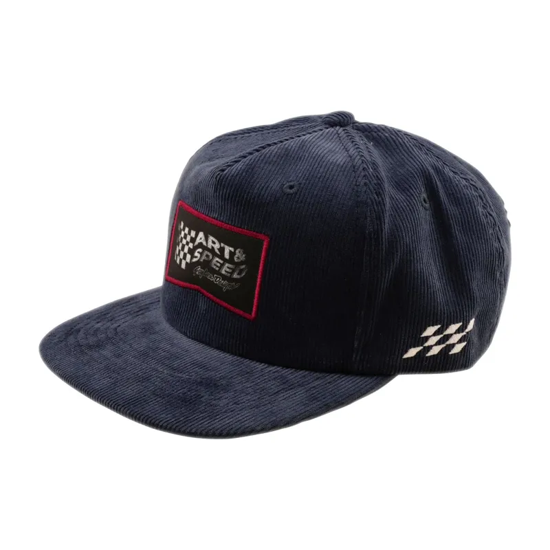 Troy Lee Designs Winners Circle Corduroy Snapback in Indigo