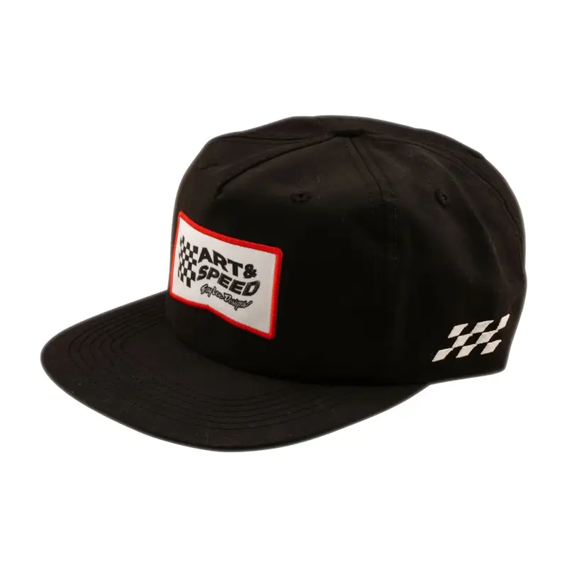 Balfes Bikes Troy Lee Designs Winners Circle Unstructured Snapback in Black | Free postage over £30, £10 off first order, price match & 0% finance.