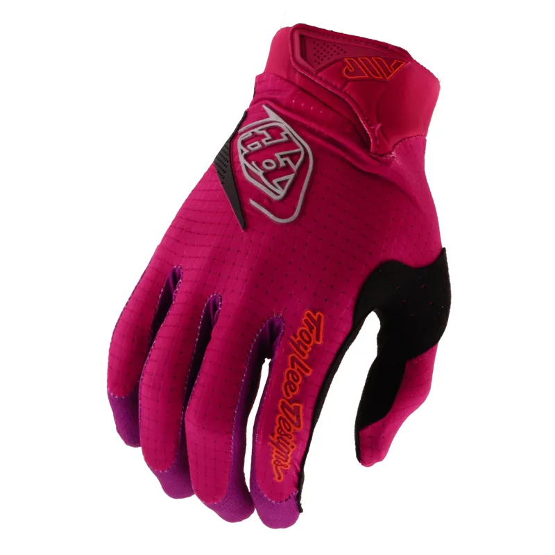 Troy Lee Designs Youth Air Glove Mono in Light Fuchsia