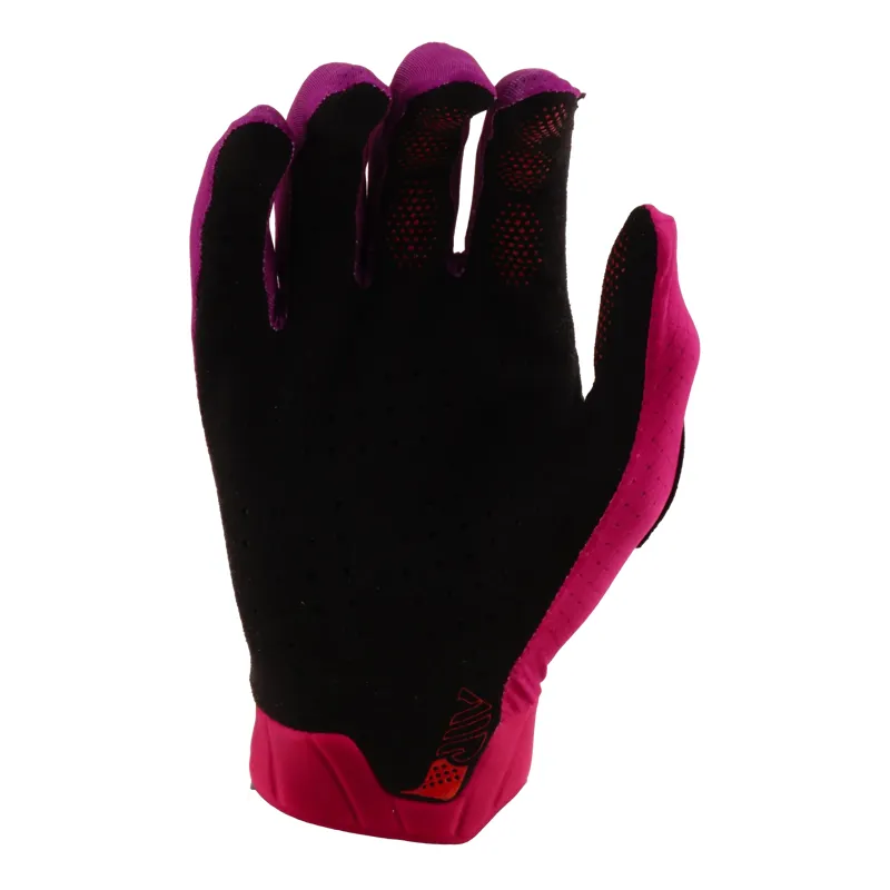 Troy Lee Designs Youth Air Glove Mono in Light Fuchsia-1