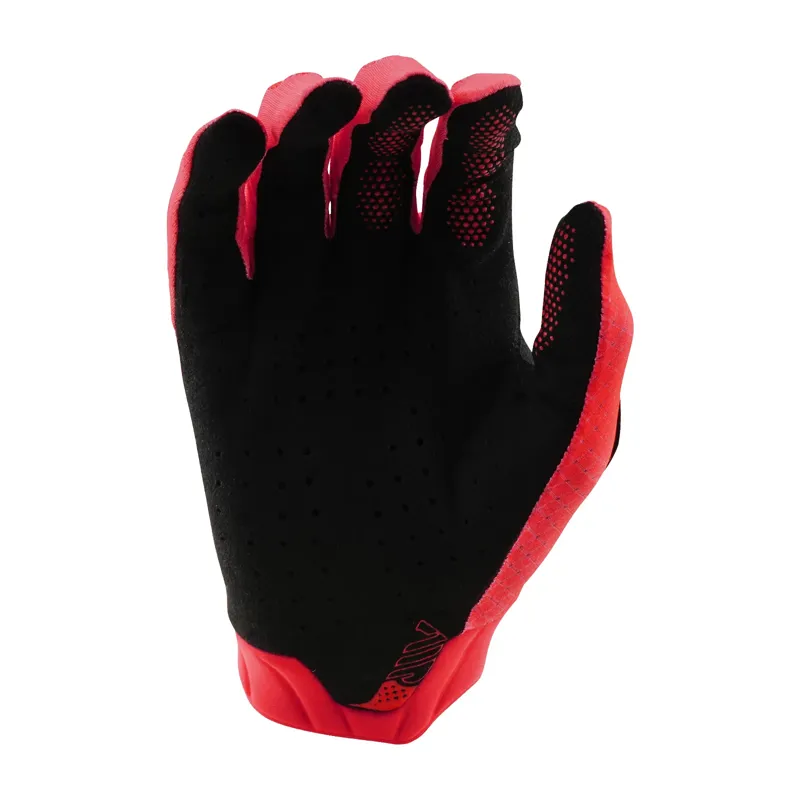 Troy Lee Designs Youth Air Glove Mono in Scarlet Glo-1