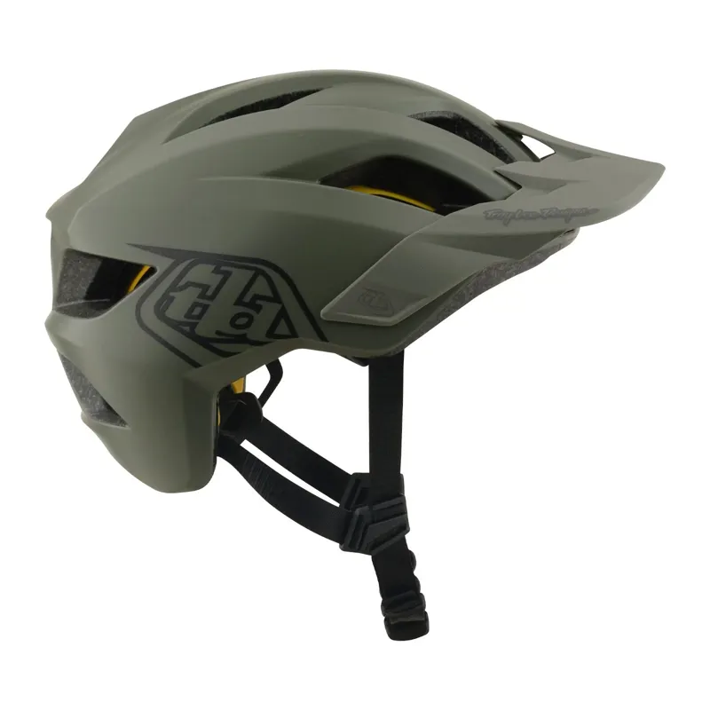 Troy Lee Youth Flowline Helmet Point Army/Phantom UNI