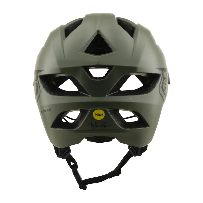 Troy Lee Youth Flowline Helmet Point Army/Phantom UNI-2