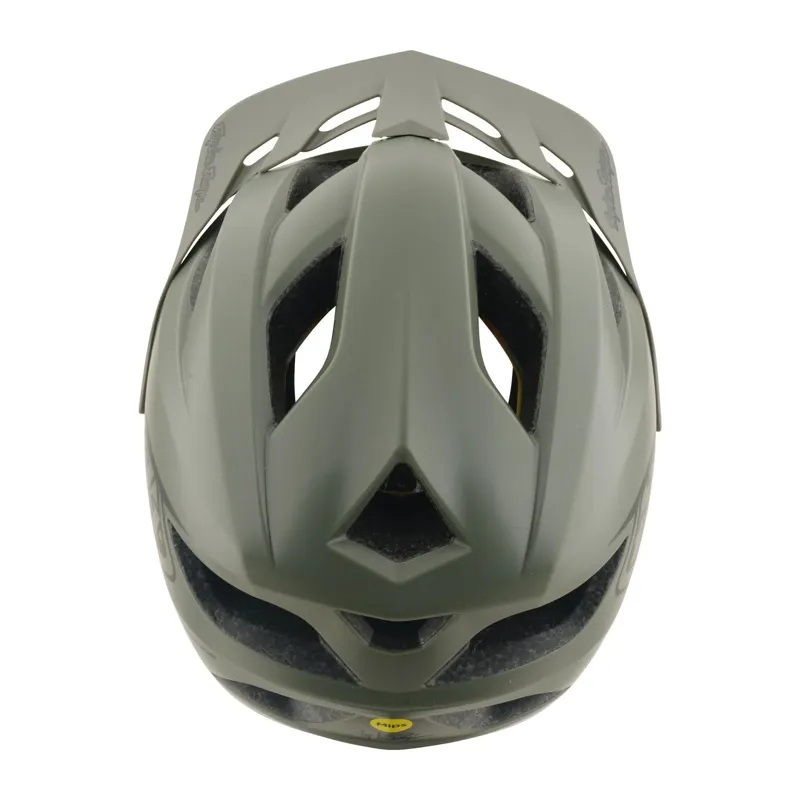 Troy Lee Youth Flowline Helmet Point Army/Phantom UNI-3