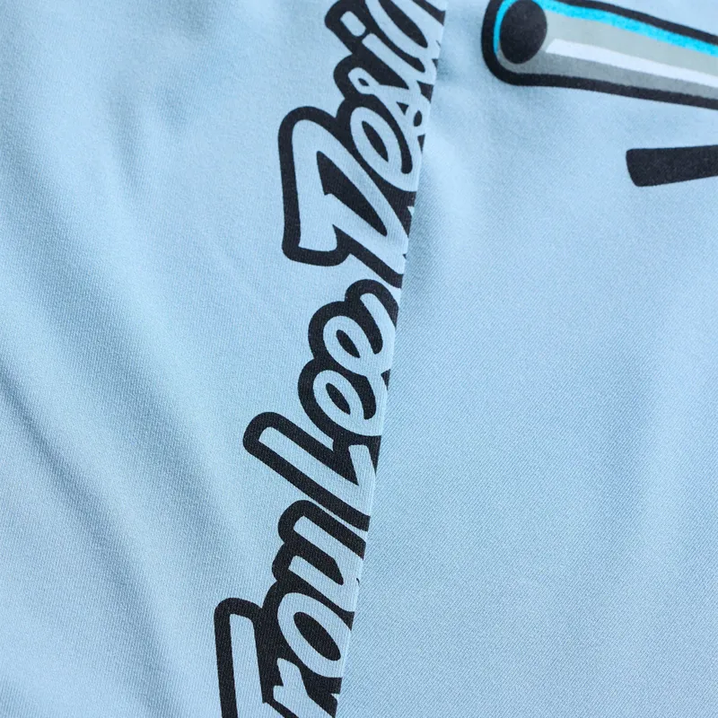 Troy Lee Designs Youth Ruckus Long Sleeve Ride Tee in Blue-3