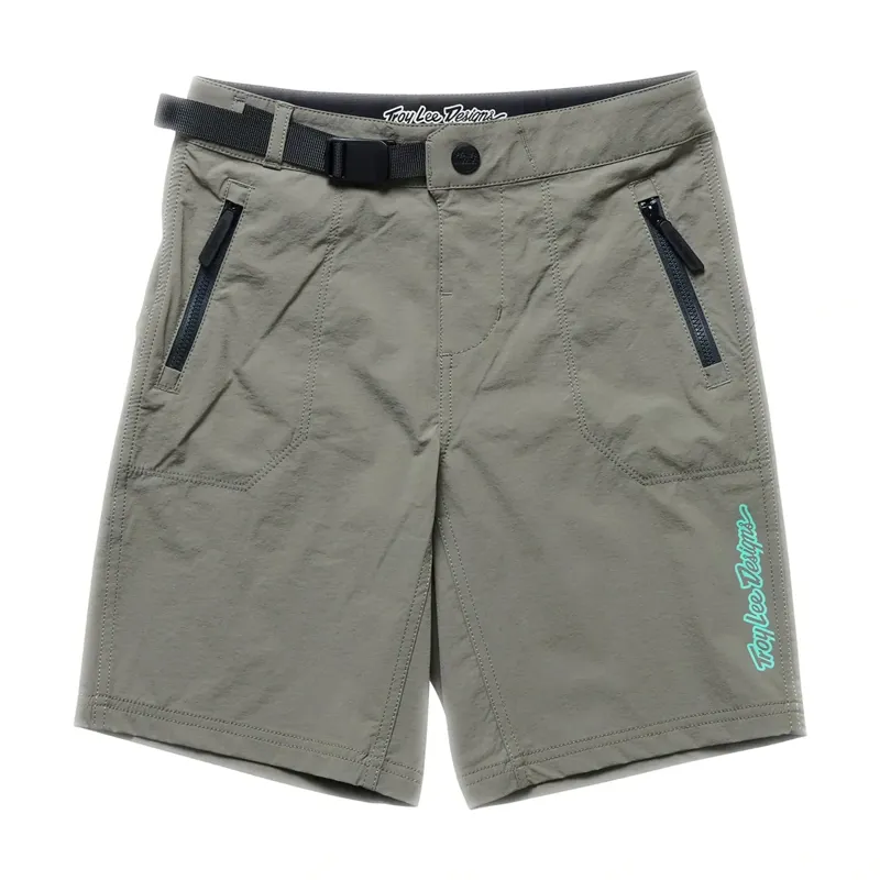 Troy Lee Designs Youth Skyline Trail Short Shell Mono in Green