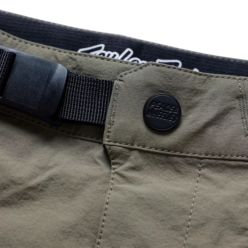 Troy Lee Designs Youth Skyline Trail Short Shell Mono in Green-3