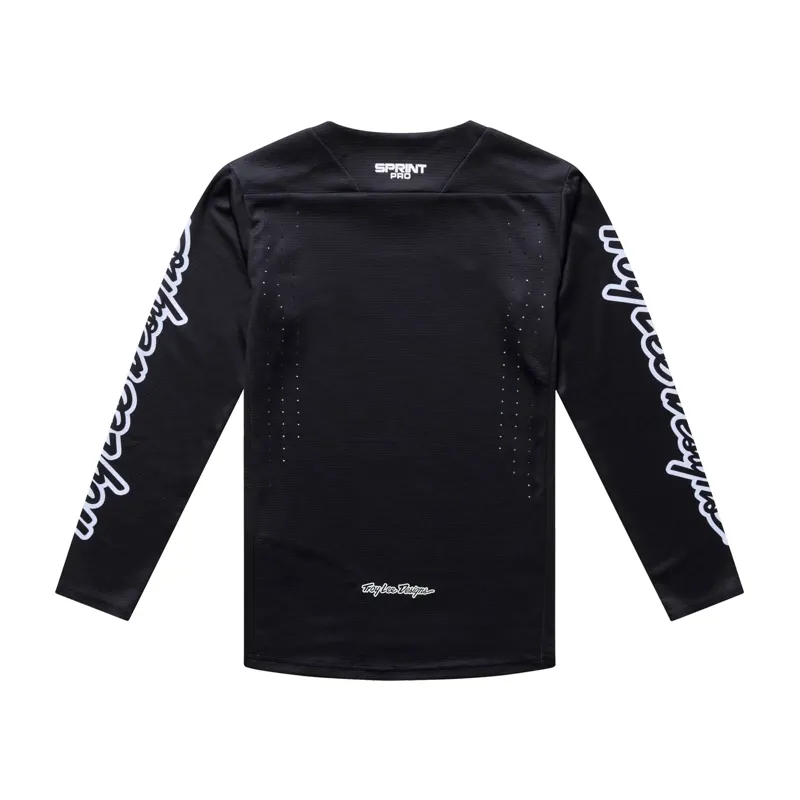 Troy Lee Designs Youth Sprint Pro LS Jersey Mono in Black-1