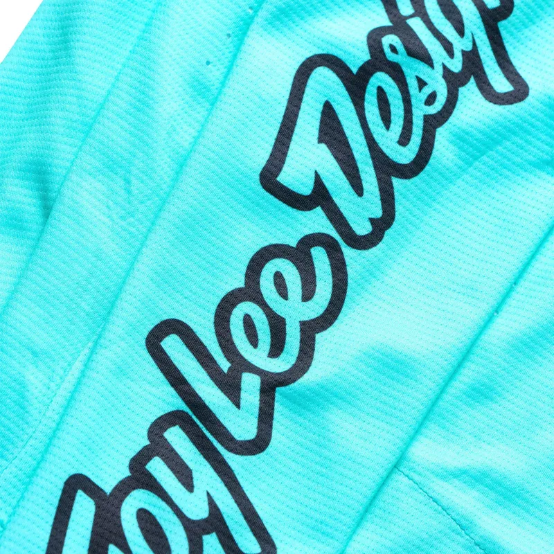 Troy Lee Designs Youth Sprint Pro LS Jersey Mono in Real Teal-5