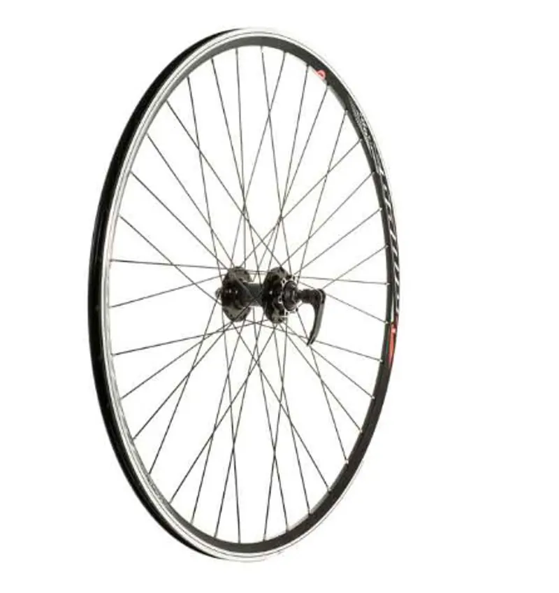 Tru-Build Wheels 700C Front Disc Wheel Cyclo Cross in Black