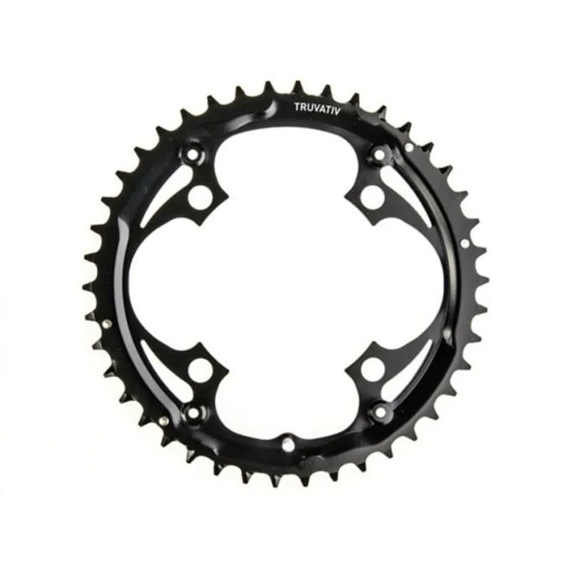 Balfes Bikes Truvativ Spare - Chain Ring MTB 42T 104 V3 Steel Matte Black: BLACK 42T | Free postage over £30, £10 off first order, price match & 0% finance.