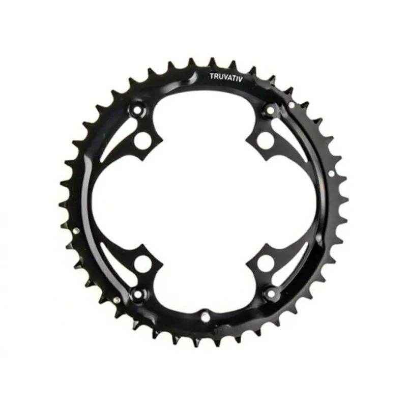 Balfes Bikes Truvativ Spare - Chain Ring MTB 42T 104 V3 Steel Matte Black: BLACK 42T | Free postage over £30, £10 off first order, price match & 0% finance.