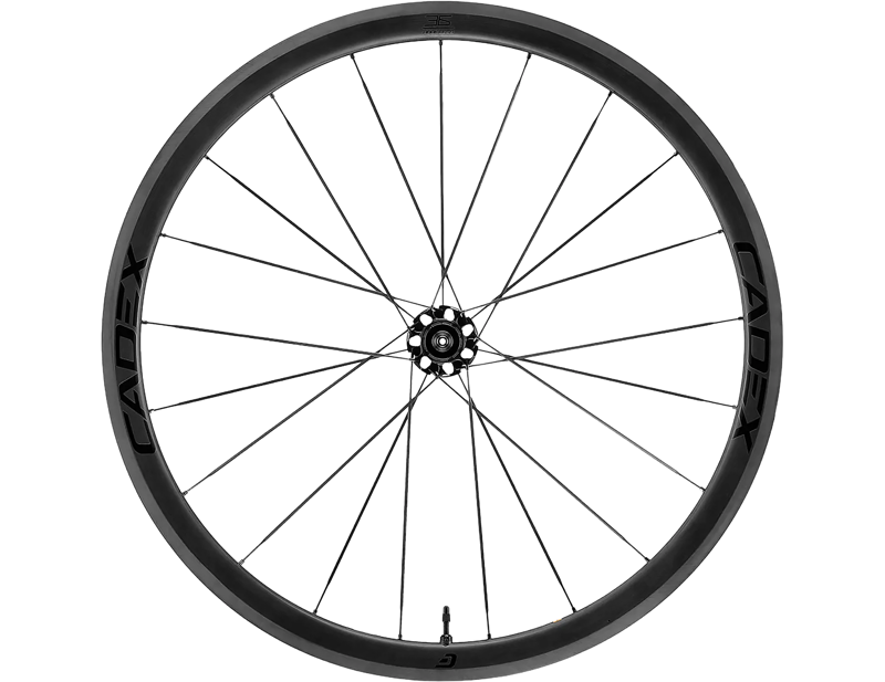 CADEX 36 Carbon Shimano HG 700c Rim Brake Wheelset-3