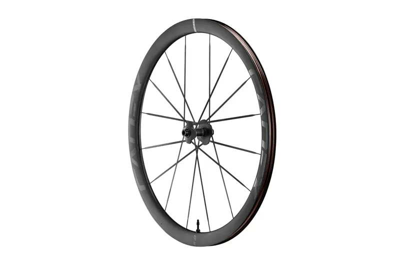 EX DEMO Cadex 40 Max Disc Brake 700c Front Wheel in Black-1