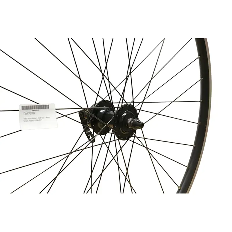 Balfes Bikes Na 700c Front Wheel Q/R Disc Hybrid V-Sec in Black | Free postage over £30, £10 off first order, price match & 0% finance.