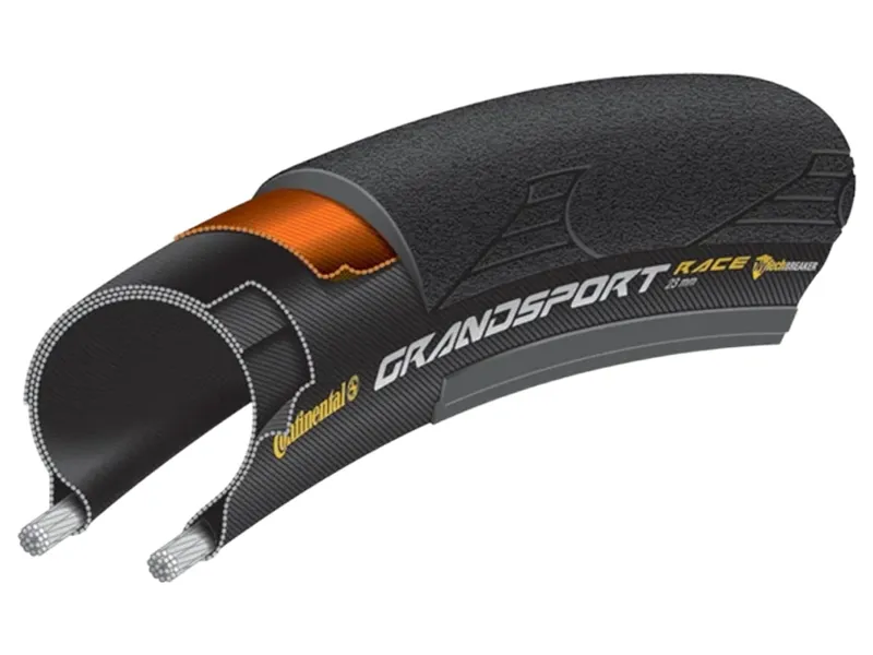 TYRE Con GSport Race 700x23 Black 700 x 23c foldable puregrip race