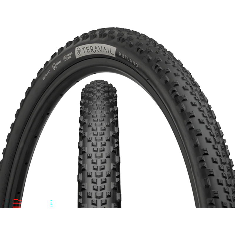 Balfes Bikes Teravail Rutland 700c Light and Supple Gravel Tyre in Black | Free postage over £30, £10 off first order, price match & 0% finance.