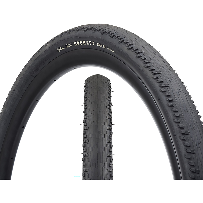 Balfes Bikes Teravail Updraft 700c Light and Supple Gravel Tyre in Black | Free postage over £30, £10 off first order, price match & 0% finance.